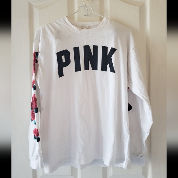 Pink Victoria Secret long sleeve top - Picture 4 of 4